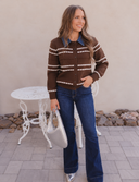Marnie Stripe Knit Cardigan