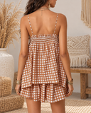 Meadow Muse Set - Smocked Cami Top & Shorts
