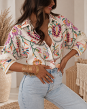 Meadow Muse Floral Blouse