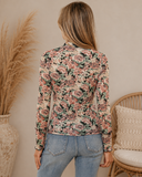 Midnight Garden Mesh Top
