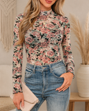 Midnight Garden Mesh Top