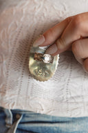 Midnight Onyx Halo Statement Ring S.No 14 - NATIVE AMERICAN MADE