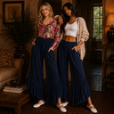 Mineral Wash Big Ruffle Pants