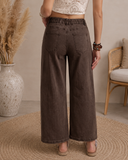 Mocha Trail Barrel Jeans