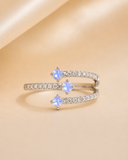 Moon Kiss Wrap Opal Ring