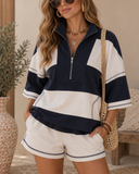 Color Block Tennis Lounge Set
