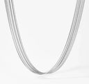 Aurora Cascade Layered Chain Necklace