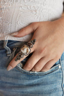 Desert Relic Concho Statement Ring S.No 34