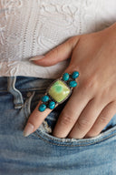 Desert Oasis Stone Statement Ring S.No 35