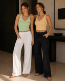 Niki Biki Trend Setter V Neck Ribbed Crop Top