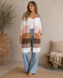 No Bad Days Color Block Soft Cardigan | Multiple Colors