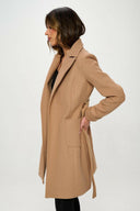 Classic Belted Vegan Wool Coat-Coats-Krush Kandy, Women's Online Fashion Boutique Located in Phoenix, Arizona (Scottsdale Area)