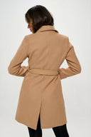 Classic Belted Vegan Wool Coat-Coats-Krush Kandy, Women's Online Fashion Boutique Located in Phoenix, Arizona (Scottsdale Area)