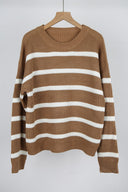 Candy Threads Stripe Sweater-Tops-Krush Kandy, Women's Online Fashion Boutique Located in Phoenix, Arizona (Scottsdale Area)