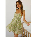 Dreamy Floral Mini Dress-Dresses-Krush Kandy, Women's Online Fashion Boutique Located in Phoenix, Arizona (Scottsdale Area)
