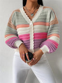 Kandy Threaded Casual Cardigan-Cardigan-Krush Kandy, Women's Online Fashion Boutique Located in Phoenix, Arizona (Scottsdale Area)