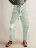 Easy Days Patchwork Railroad Striped Pants-Pants-Krush Kandy, Women's Online Fashion Boutique Located in Phoenix, Arizona (Scottsdale Area)