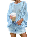 Cozy Chic Open Knit Sweater-Tops-Krush Kandy, Women's Online Fashion Boutique Located in Phoenix, Arizona (Scottsdale Area)