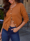 Bonfire Button Pocket Cardigan-Cardigan-Krush Kandy, Women's Online Fashion Boutique Located in Phoenix, Arizona (Scottsdale Area)