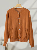 Bonfire Button Pocket Cardigan-Cardigan-Krush Kandy, Women's Online Fashion Boutique Located in Phoenix, Arizona (Scottsdale Area)