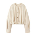 Casual Chic Ruched Faux Suede Jacket-Jacket-Krush Kandy, Women's Online Fashion Boutique Located in Phoenix, Arizona (Scottsdale Area)