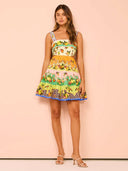 Fruit Punch Patchwork Mini Dress-Dresses-Krush Kandy, Women's Online Fashion Boutique Located in Phoenix, Arizona (Scottsdale Area)