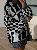 Check Me Boo Ghost Sweater-Sweater-Krush Kandy, Women's Online Fashion Boutique Located in Phoenix, Arizona (Scottsdale Area)