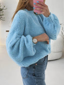 Krush Kandy Relaxed Ribbed Sweater-Sweaters-Krush Kandy, Women's Online Fashion Boutique Located in Phoenix, Arizona (Scottsdale Area)