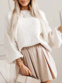 Cozy Knit Multi Bow Sweater-Sweaters-Krush Kandy, Women's Online Fashion Boutique Located in Phoenix, Arizona (Scottsdale Area)