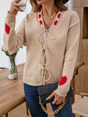 Wrapped In Love Bow Cardigan-Cardigan-Krush Kandy, Women's Online Fashion Boutique Located in Phoenix, Arizona (Scottsdale Area)