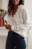 Whimsy Relaxed Long Sleeve Sweater-Sweaters-Krush Kandy, Women's Online Fashion Boutique Located in Phoenix, Arizona (Scottsdale Area)