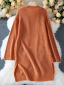 Classic Knit Cardigan-Tops-Krush Kandy, Women's Online Fashion Boutique Located in Phoenix, Arizona (Scottsdale Area)