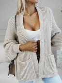 Fit The Vibe Knit Cardigan-Cardigans-Krush Kandy, Women's Online Fashion Boutique Located in Phoenix, Arizona (Scottsdale Area)