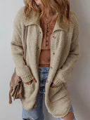 LUXE Ultra Soft Collar Button Cardigan-Cardigan-Krush Kandy, Women's Online Fashion Boutique Located in Phoenix, Arizona (Scottsdale Area)