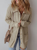LUXE Ultra Soft Collar Button Cardigan-Cardigan-Krush Kandy, Women's Online Fashion Boutique Located in Phoenix, Arizona (Scottsdale Area)