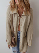 LUXE Ultra Soft Collar Button Cardigan-Cardigan-Krush Kandy, Women's Online Fashion Boutique Located in Phoenix, Arizona (Scottsdale Area)
