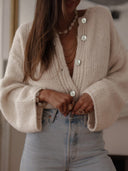 Vintage Touch Button Up Cardigan-Cardigan-Krush Kandy, Women's Online Fashion Boutique Located in Phoenix, Arizona (Scottsdale Area)