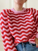 Into The Groove Long Sleeve Knit Sweater-Sweaters-Krush Kandy, Women's Online Fashion Boutique Located in Phoenix, Arizona (Scottsdale Area)