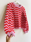 Into The Groove Long Sleeve Knit Sweater-Sweaters-Krush Kandy, Women's Online Fashion Boutique Located in Phoenix, Arizona (Scottsdale Area)