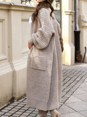 Long Knit Pocket Cardigan-Cardigans-Krush Kandy, Women's Online Fashion Boutique Located in Phoenix, Arizona (Scottsdale Area)