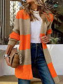 Ribbed Long Kandy Coated Cardigan-Cardigan-Krush Kandy, Women's Online Fashion Boutique Located in Phoenix, Arizona (Scottsdale Area)