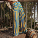 Free Spirit Stripe Wide Leg Pants-Pants-Krush Kandy, Women's Online Fashion Boutique Located in Phoenix, Arizona (Scottsdale Area)