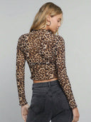 Untamed Mesh Leopard Top-Long Sleeve Tops-Krush Kandy, Women's Online Fashion Boutique Located in Phoenix, Arizona (Scottsdale Area)