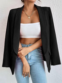 Icon Status Open Front Blazer-Blazers-Krush Kandy, Women's Online Fashion Boutique Located in Phoenix, Arizona (Scottsdale Area)