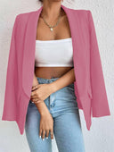 Icon Status Open Front Blazer-Blazers-Krush Kandy, Women's Online Fashion Boutique Located in Phoenix, Arizona (Scottsdale Area)