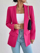 Icon Status Open Front Blazer-Blazers-Krush Kandy, Women's Online Fashion Boutique Located in Phoenix, Arizona (Scottsdale Area)