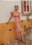 Island Muse Ruffle Maxi Dress-Dresses-Krush Kandy, Women's Online Fashion Boutique Located in Phoenix, Arizona (Scottsdale Area)