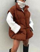 Krush Puffer V est-Vests-Krush Kandy, Women's Online Fashion Boutique Located in Phoenix, Arizona (Scottsdale Area)