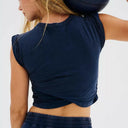 Flex Mode Cropped Active Top-2 Piece Outfit Sets-Krush Kandy, Women's Online Fashion Boutique Located in Phoenix, Arizona (Scottsdale Area)
