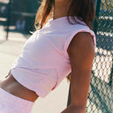 Flex Mode Cropped Active Top-2 Piece Outfit Sets-Krush Kandy, Women's Online Fashion Boutique Located in Phoenix, Arizona (Scottsdale Area)